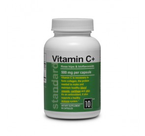 Vitamín C + šípky + bioflavonoidy - 90 kapsúl